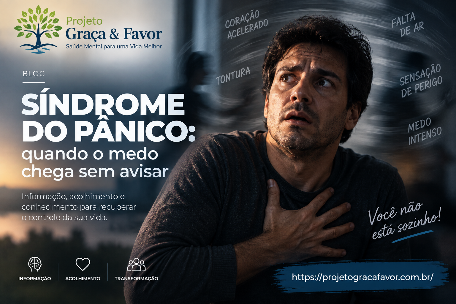 Síndrome do Pânico: quando o medo chega sem avisar